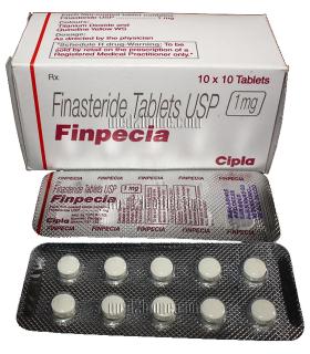 The packaging design of Finpecia 1 mg finasteride has changed several times. The penultimate packaging is shown here.