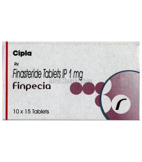 Finpecia (150 tab x 1 mg finasteride) is an analogue of Propecia for the treatment of male pattern baldness.