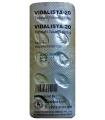 Vidalista-20 (blister 10 таб x 20 mg tadalafil)