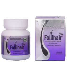 Another design of Follihair New (30 tabs) - bottle and pack